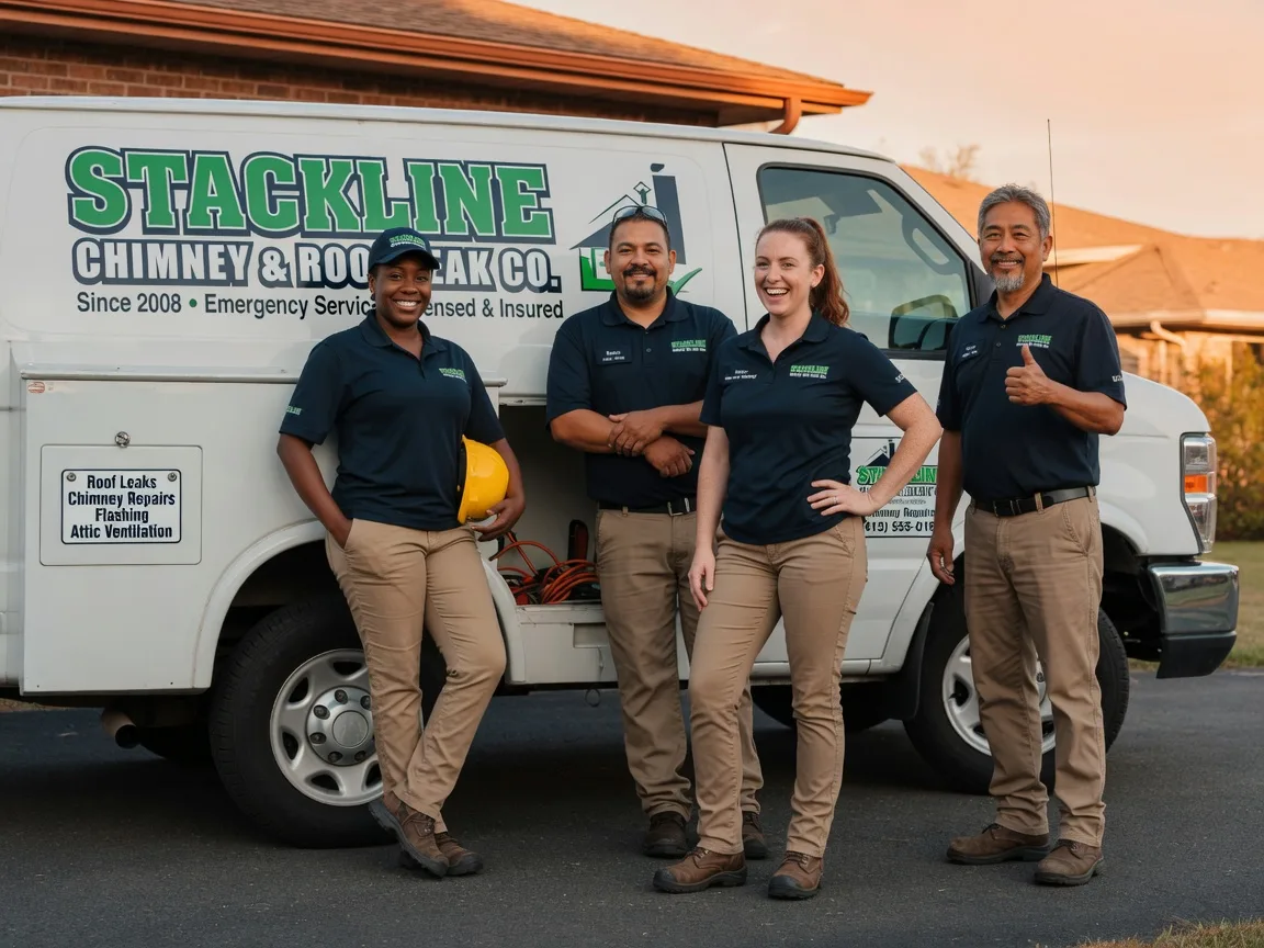 Chimney flashing repair company in Summerset, SD